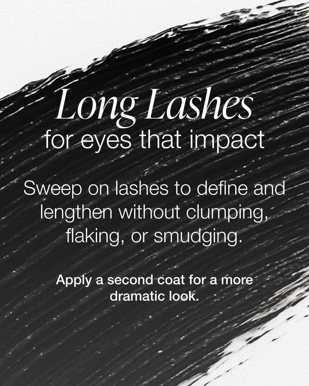 Mineral Fusion dramatic before and after lashes showcasing visible length benefit