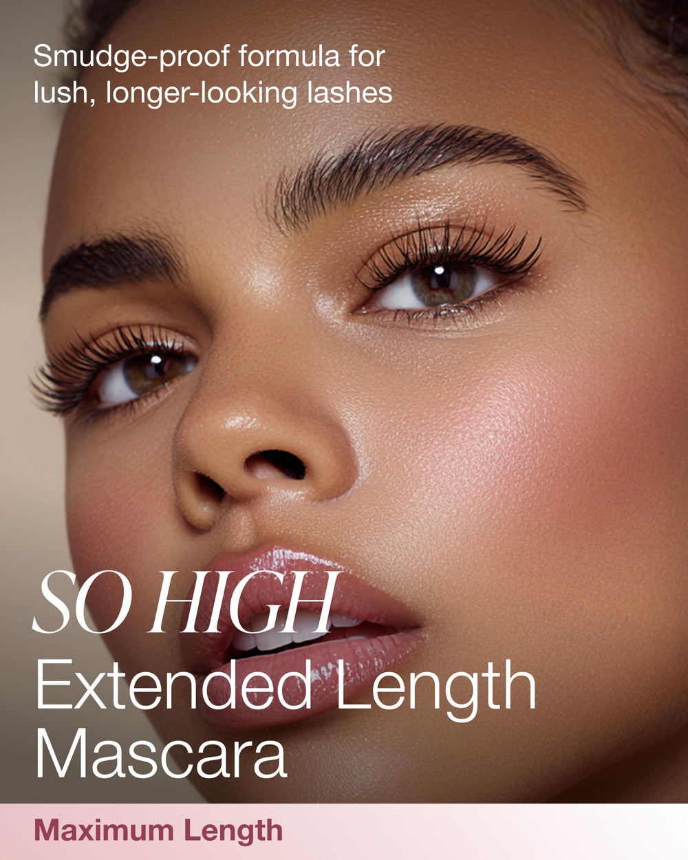 Mineral Fusion open wand brush demonstrating precise applicator for defined lashes
