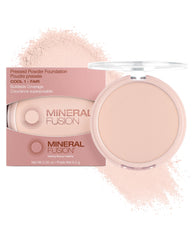 Mineral Fusion compact front view showing sleek packaging and easy portability