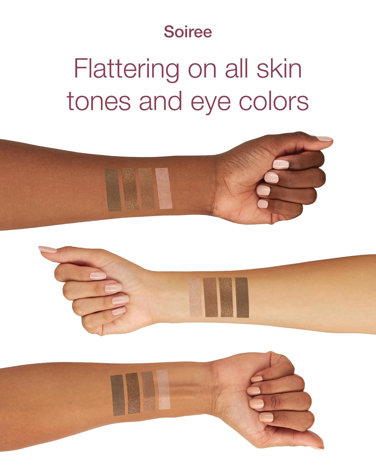 Mineral Fusion bronze pan texture with smooth pressed powder for blendable application