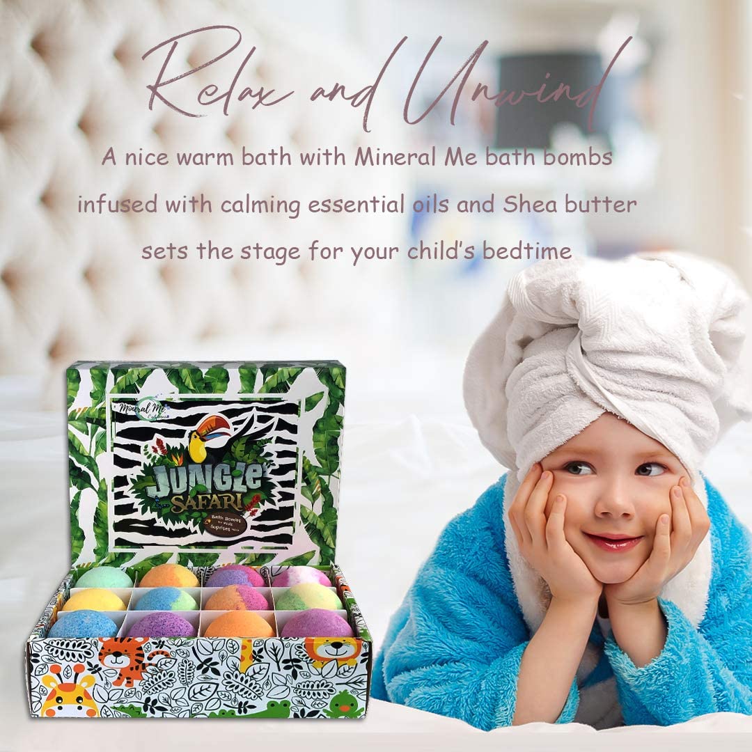 Mineral Me California child enjoying bath showing safe playful experience