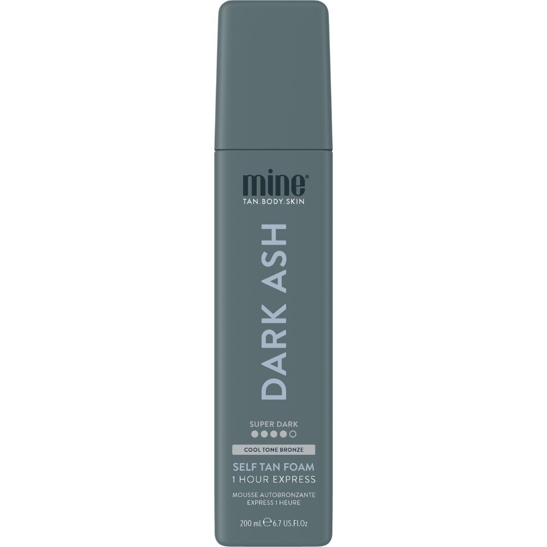 MINETAN BODY.SKIN bottle showing product front and quick-develop benefit