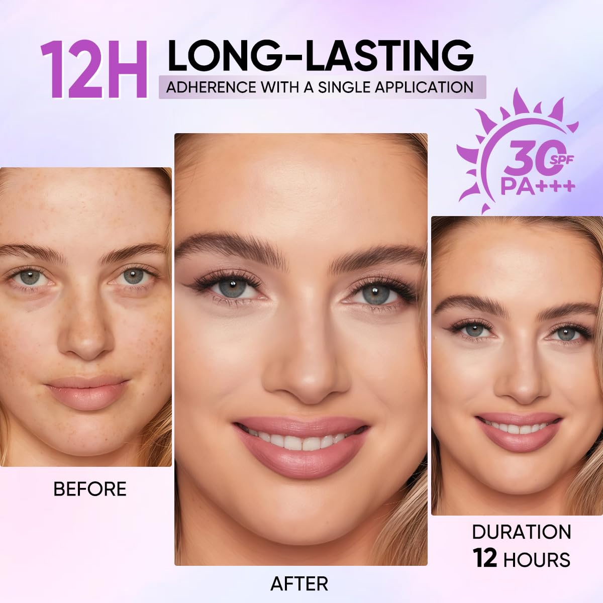 Minimeli sponge blending foundation for streak-free application benefit