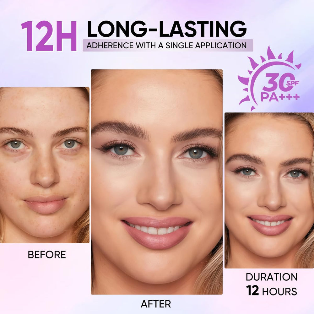 Minimeli sponge blending foundation for streak-free application benefit