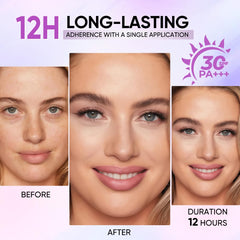 Minimeli sponge blending foundation for streak-free application benefit