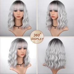 MINLEE close-up of wavy synthetic texture for realistic movement benefit