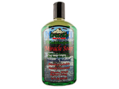 Miracle II front bottle view highlighting size and moisturizing benefit