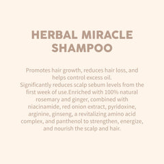 Miracles By Milagros close-up of pump and label for easy dispensing benefit