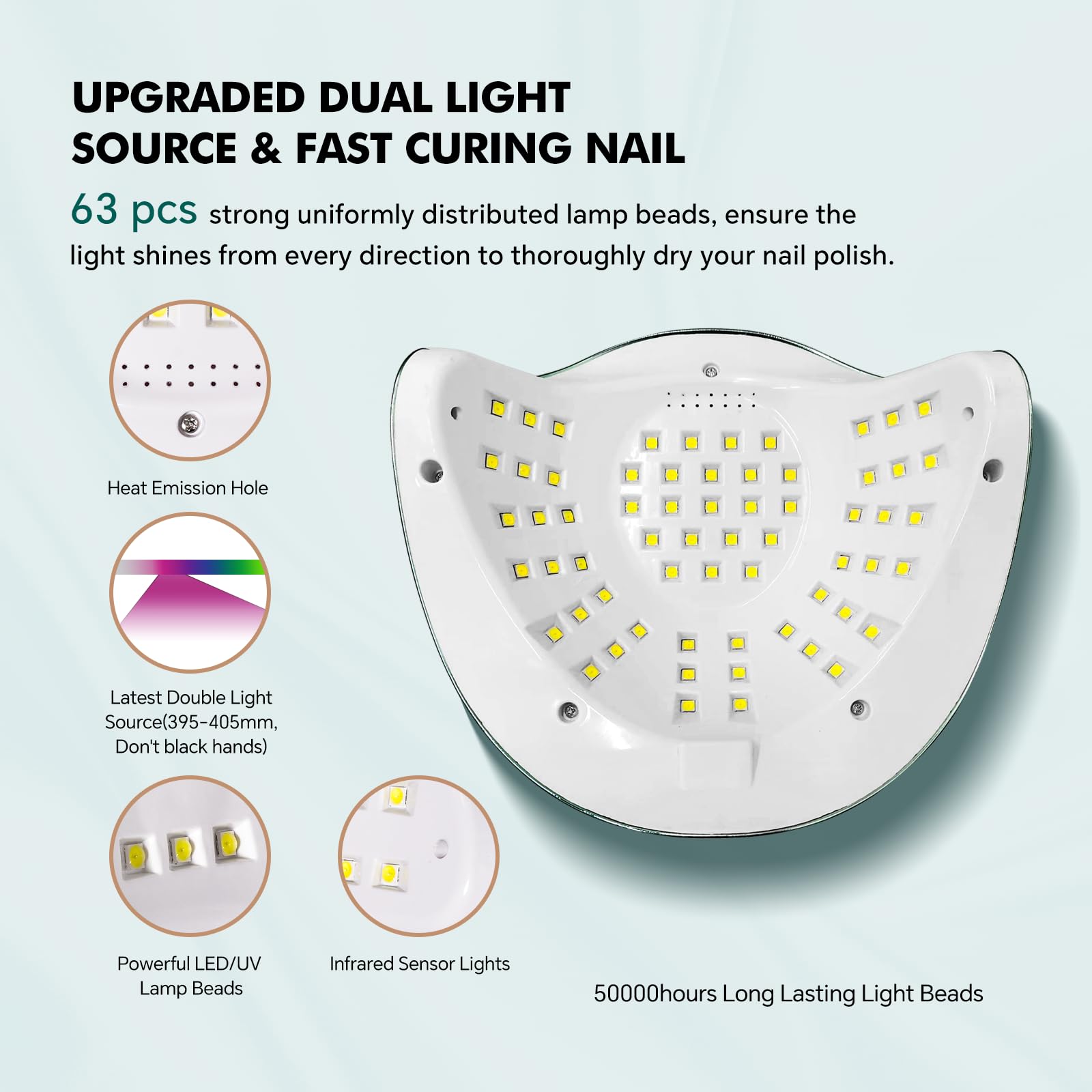 MIRAGE LAYON detachable base removed for easy cleaning and pedicures