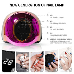 MIRAGE LAYON detachable base removed to simplify toenail drying