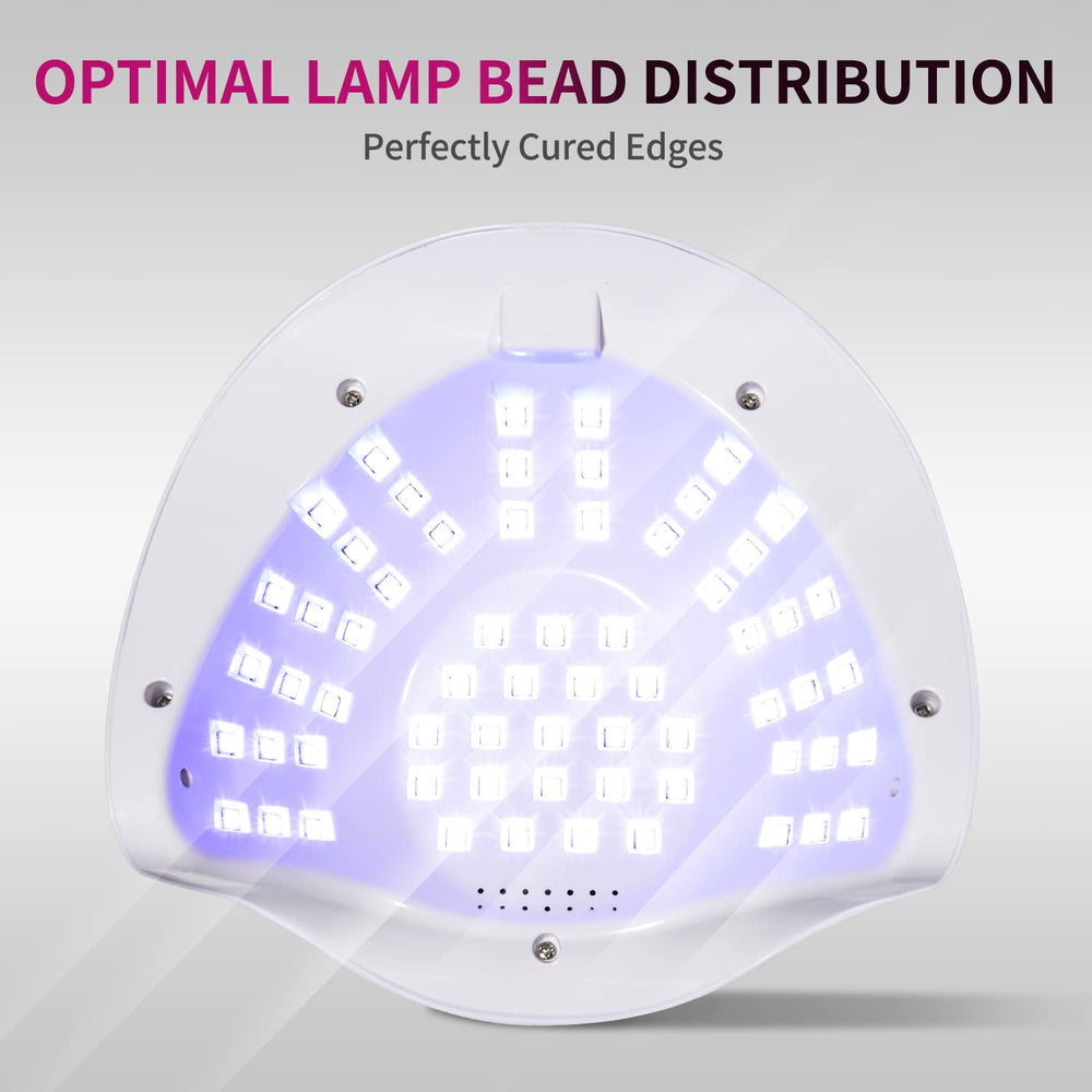 MIRAGE LAYON interior LED array close-up for even curing benefit