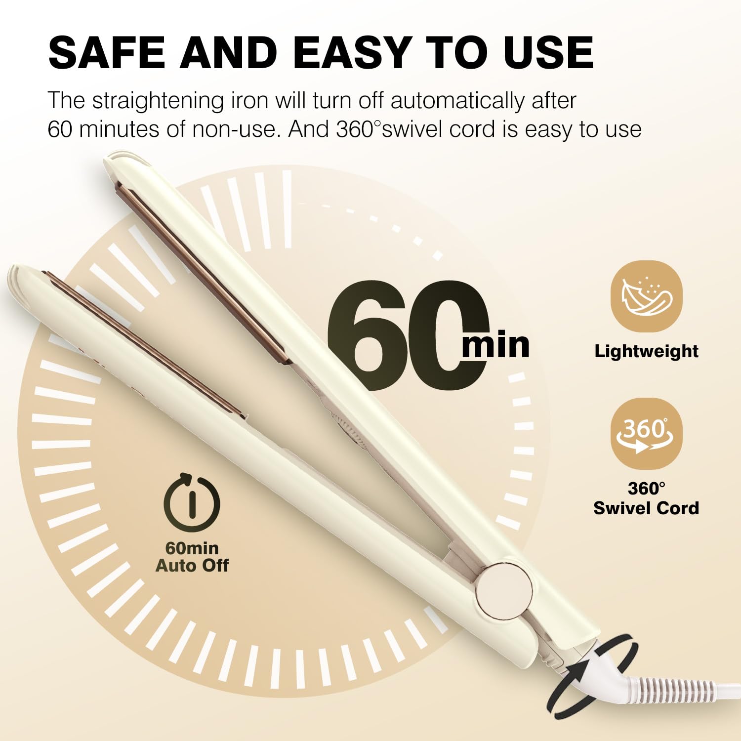 MiroPure curling demonstration creating S-waves for versatile styling options