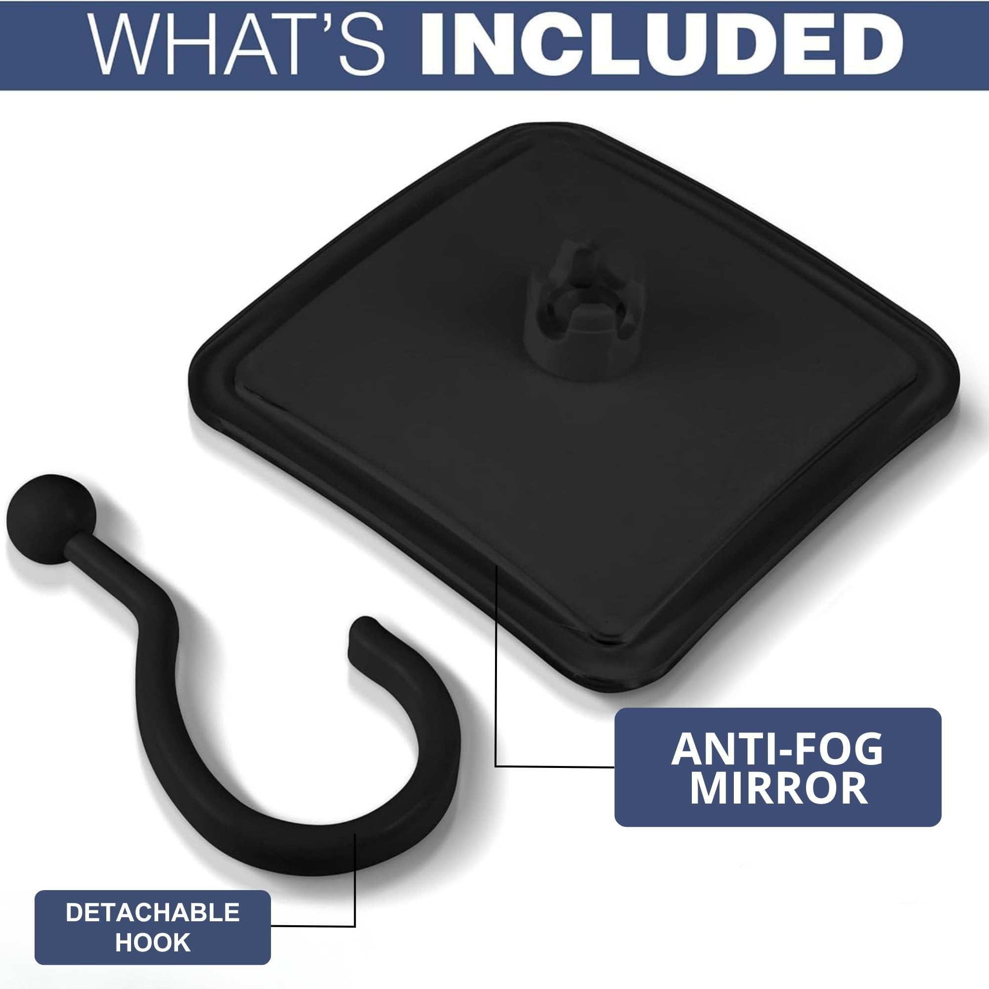 MIRRORVANA mirror back panel showing shatterproof construction for safer use