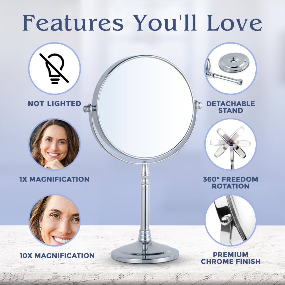 MIRRORVANA padded base detail protecting furniture and ensuring stability