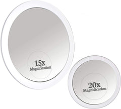 MIRRORVANA front view of both mirrors showing compact set and mounting benefits
