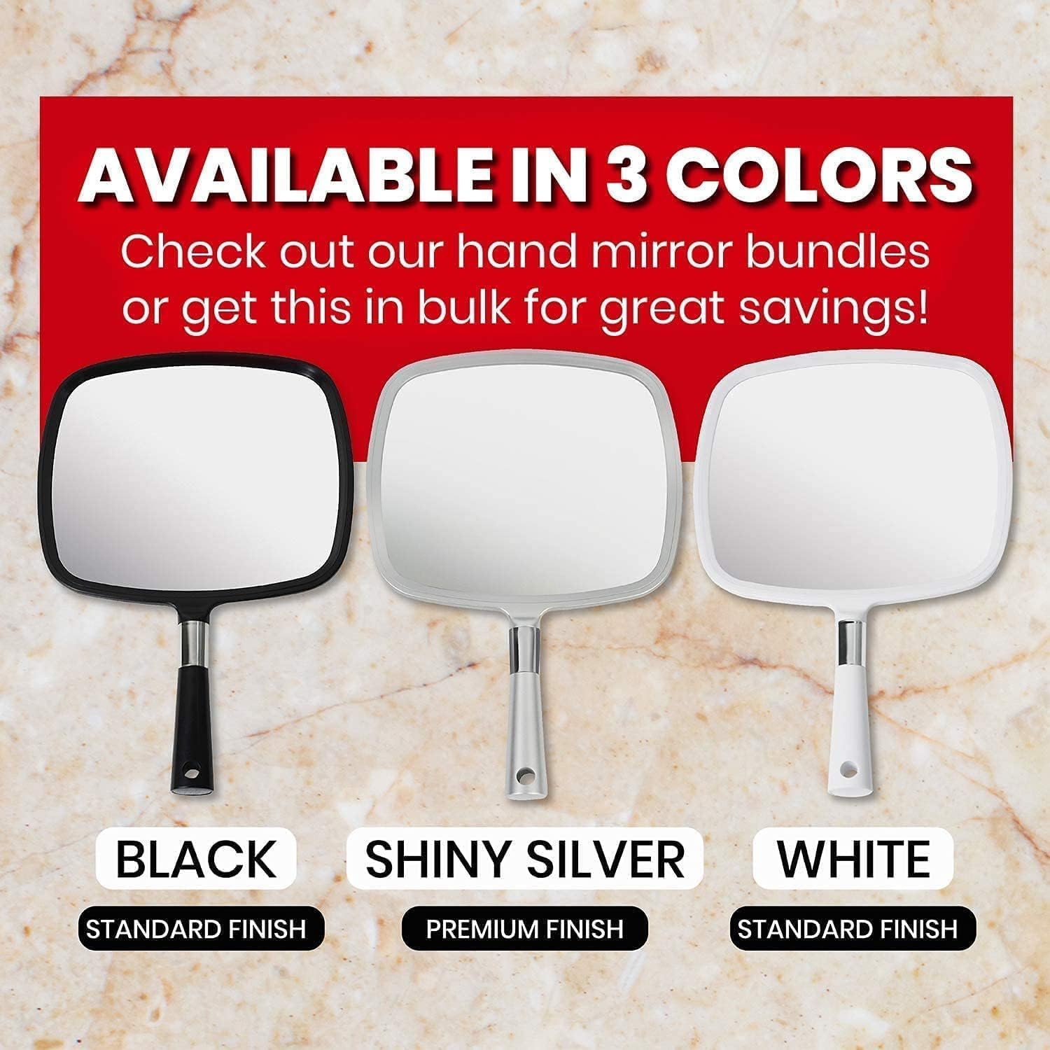 MIRRORVANA mirror packaged to arrive protected and ready to use