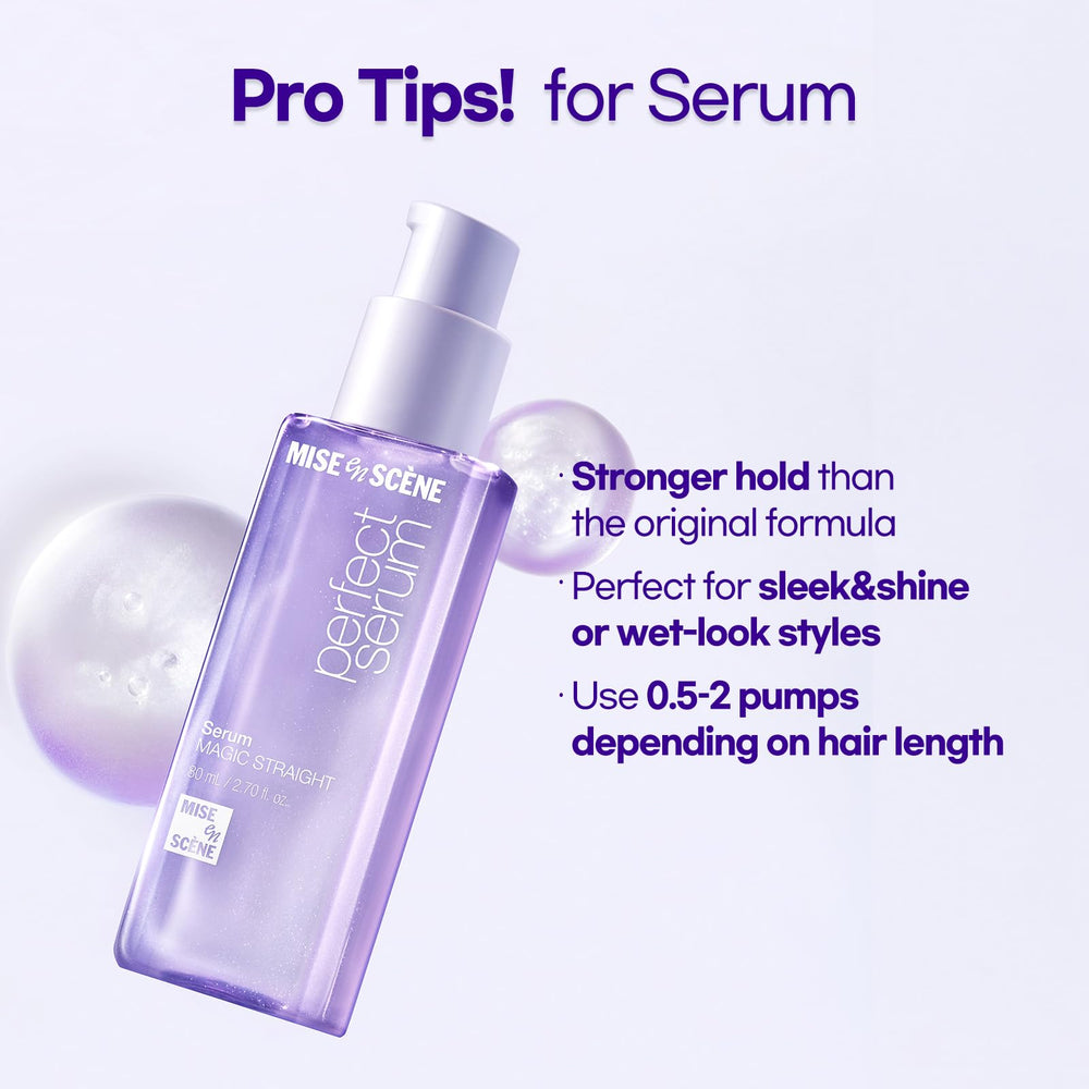 Mise En Scene in salon setting used by stylist for professional-looking results