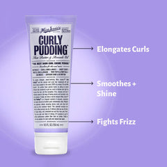 Miss Jessie's jar opened revealing creamy pudding texture and easy glide