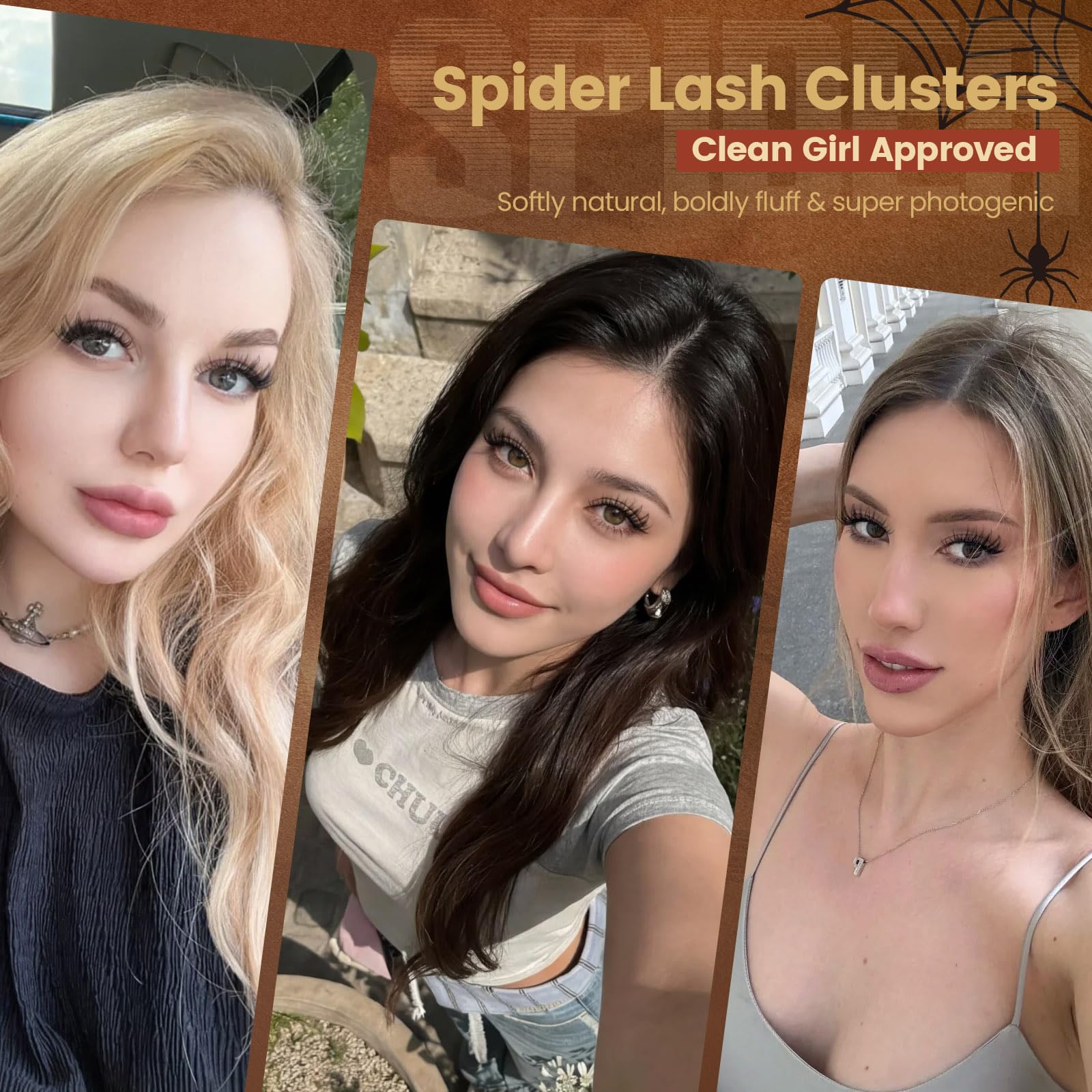 MissAiry lashes worn outdoors for natural lifted everyday glam