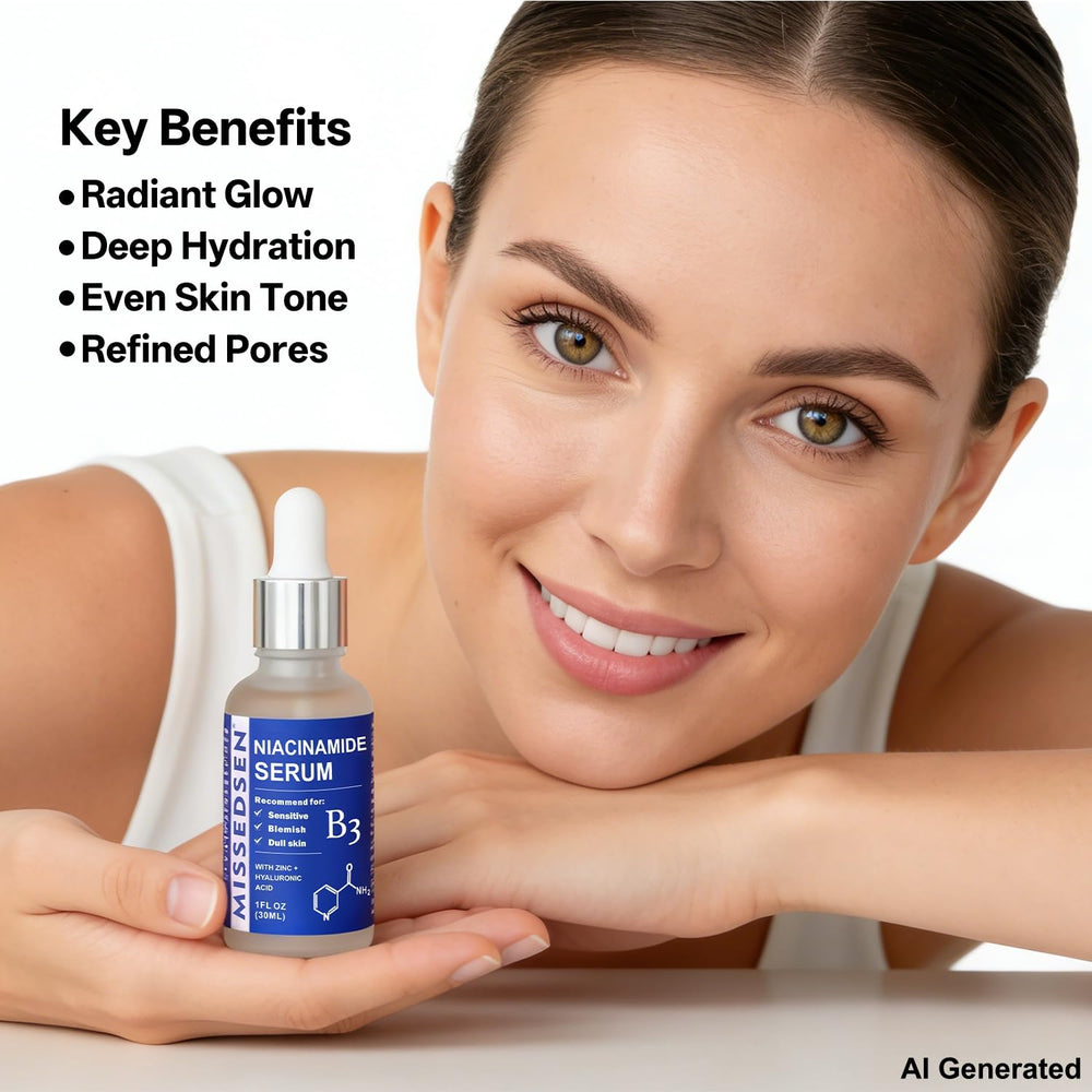 MISSEDSEN bathroom lifestyle scene conveying easy daily skincare routine