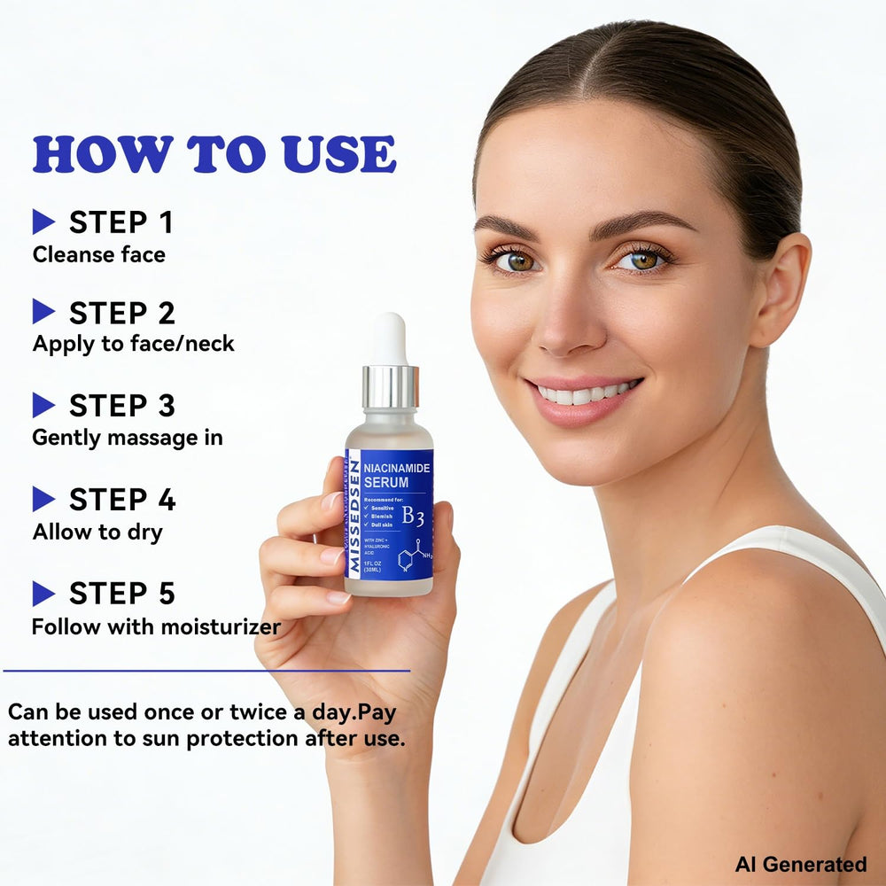 MISSEDSEN texture drop showing smooth serum finish and quick absorption