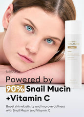 MISSHA close-up toner droplet texture highlighting lightweight hydration