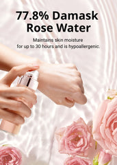 MISSHA bottle in hand demonstrating 2.71 oz size and portability