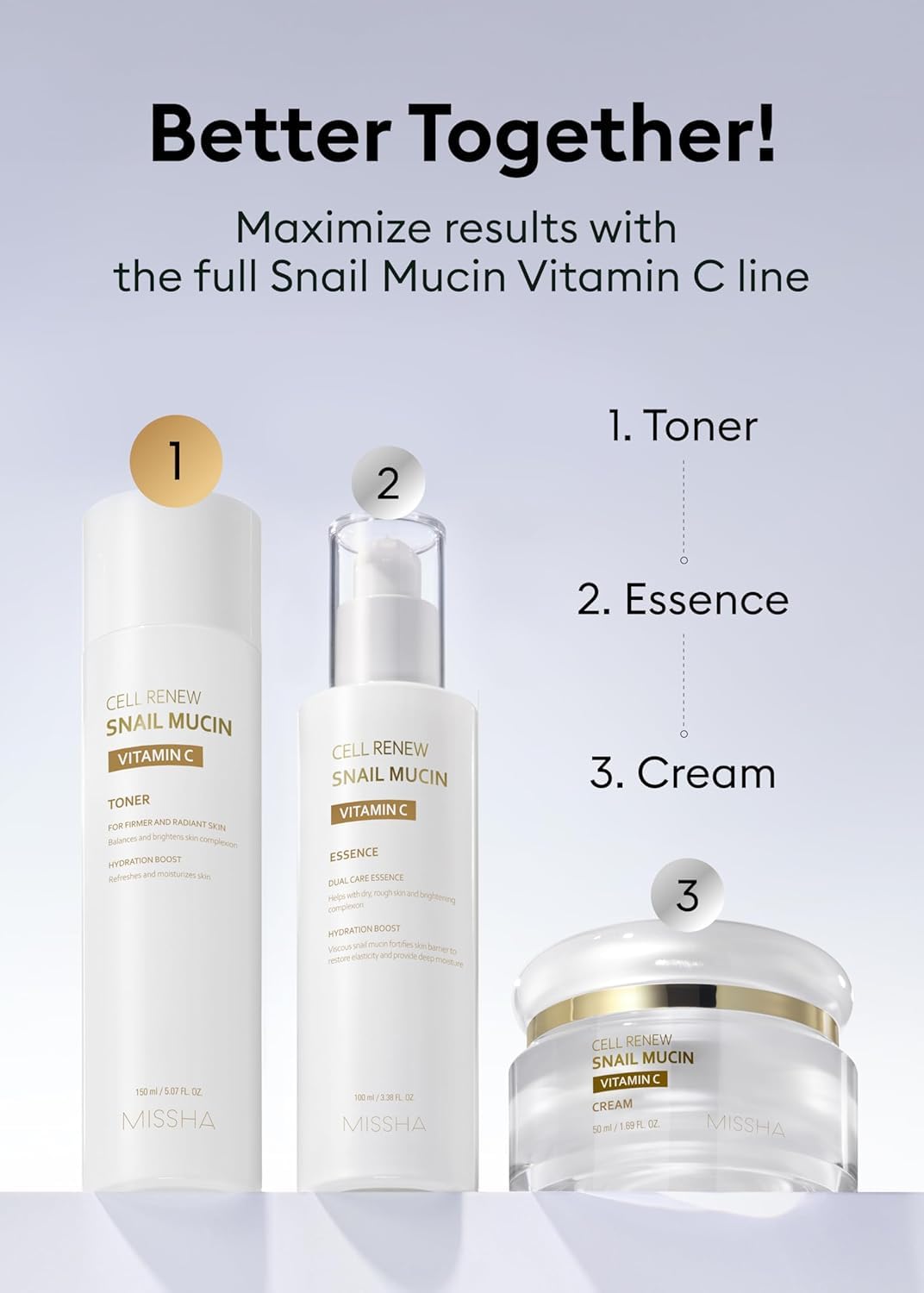 MISSHA toner on bathroom vanity showing everyday skincare convenience
