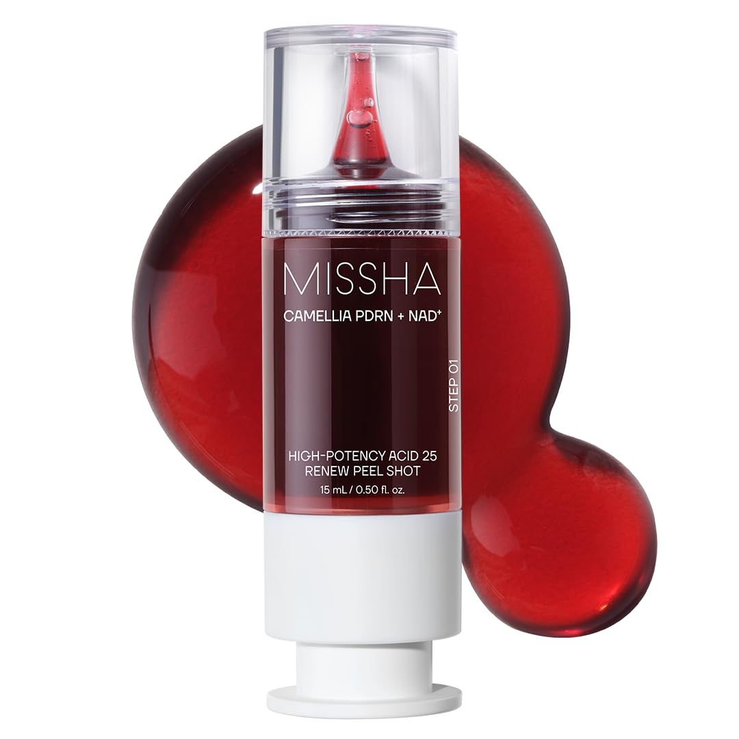 MISSHA front packaging view showing compact peel bottle and benefits