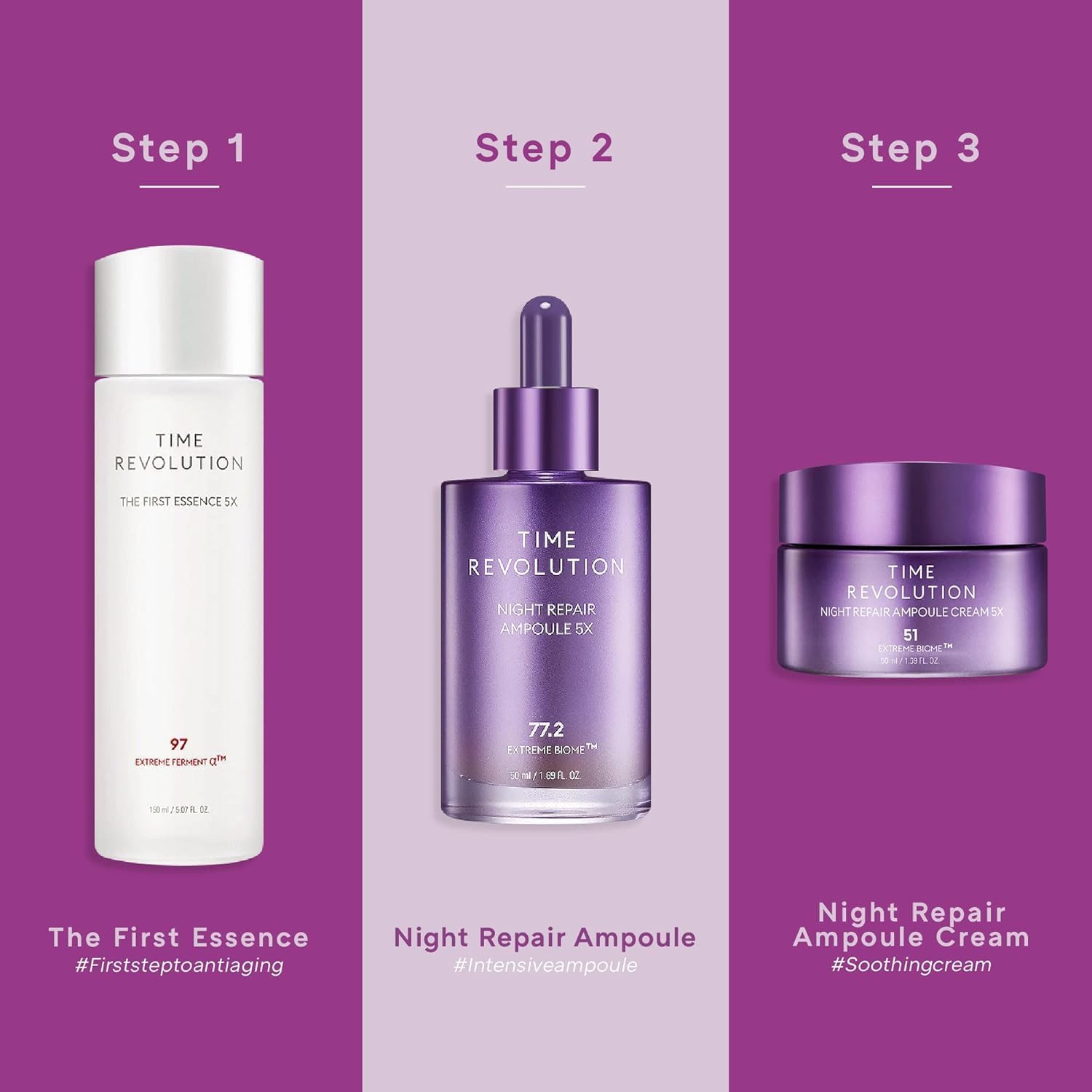 MISSHA bottle beside a hand for size comparison and travel-friendly benefit