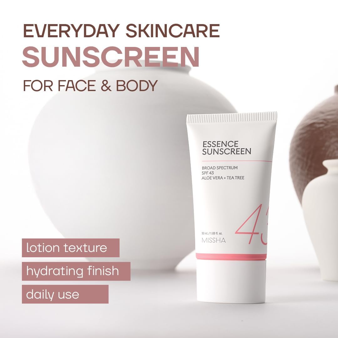 MISSHA creamy essence texture swirled to show lightweight spreadability