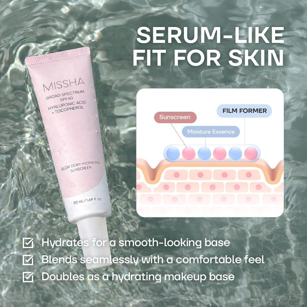 MISSHA used under foundation proving makeup-friendly, smooth base