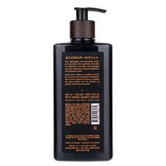 Mistral label close-up highlighting Bourbon Vanilla scent and quality