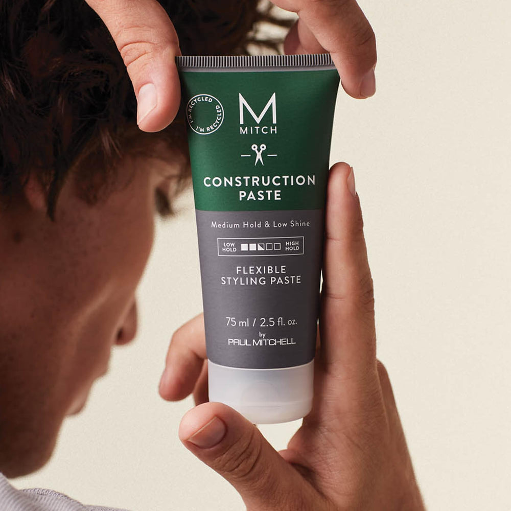 MITCH on bathroom shelf in routine setting suggesting daily use benefit