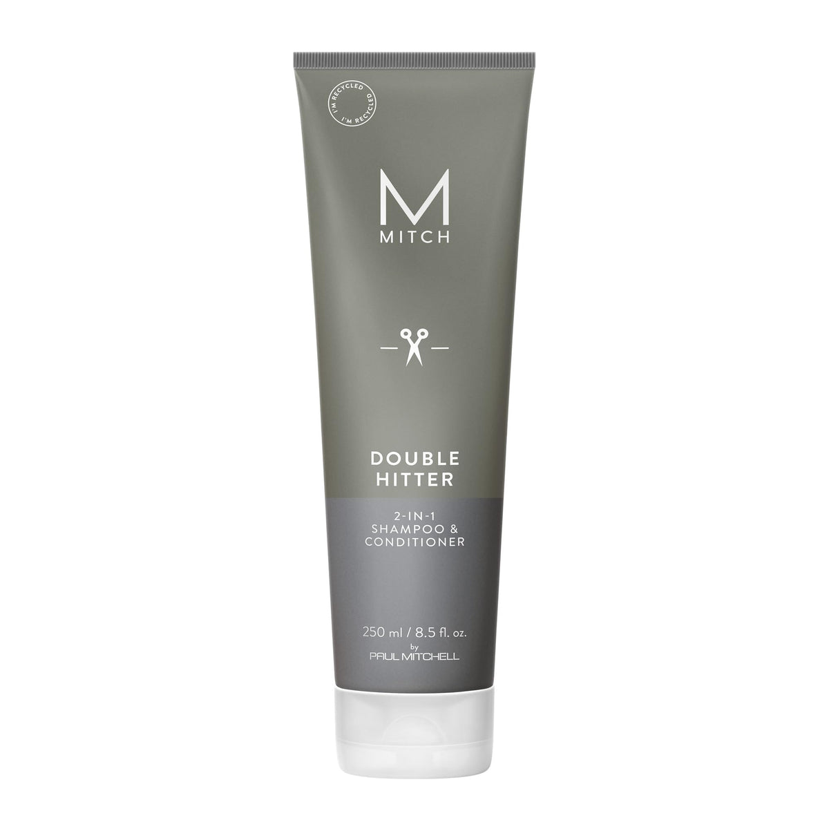 MITCH Double Hitter front packaging showing bottle and branding benefit quick routine