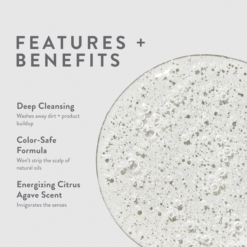 MITCH shampoo pour texture highlighting cleansing action benefit