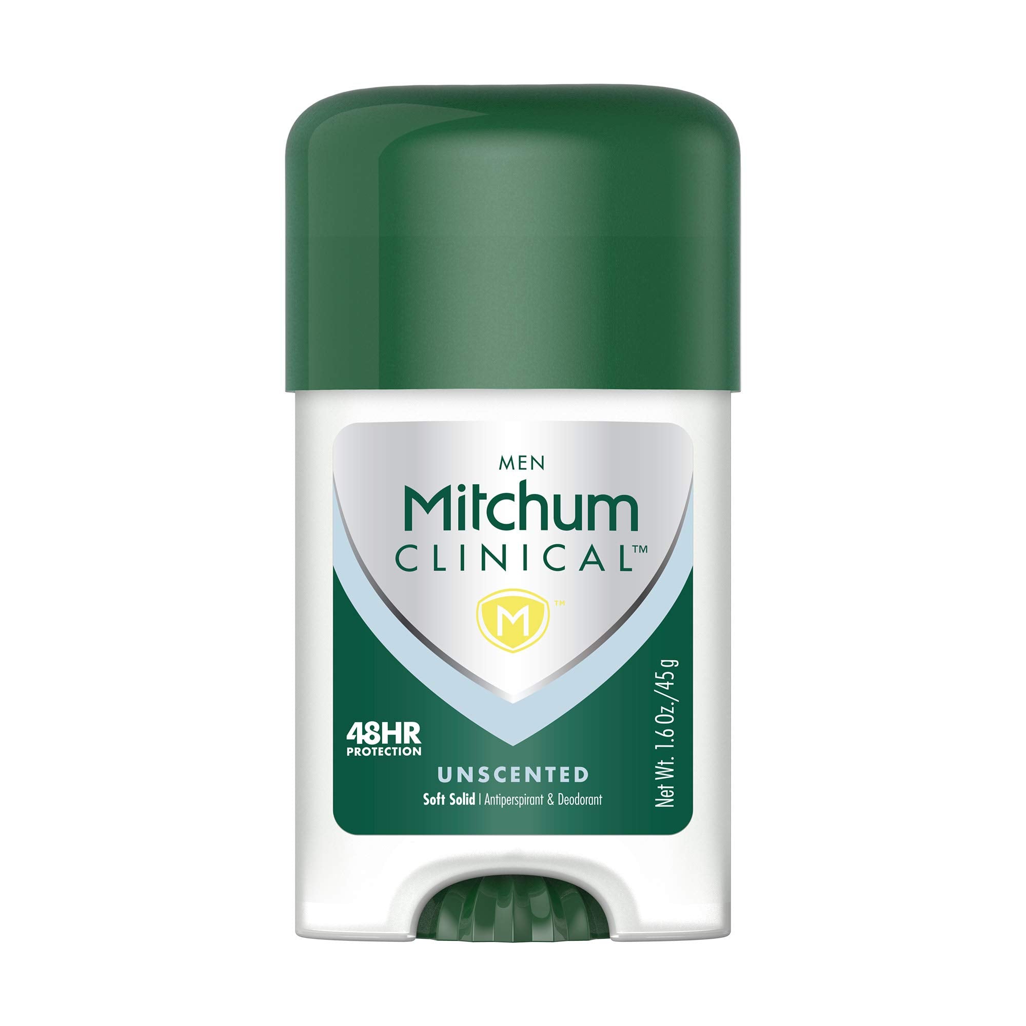 Mitchum Clinical soft solid close-up texture illustrating smooth glide and even coverage