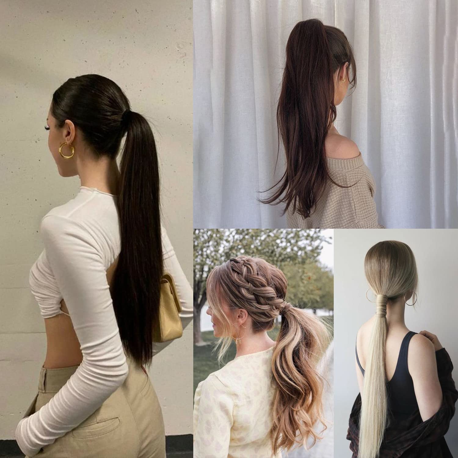 Mitrygreen styled ponytail at evening event adding polished glamour