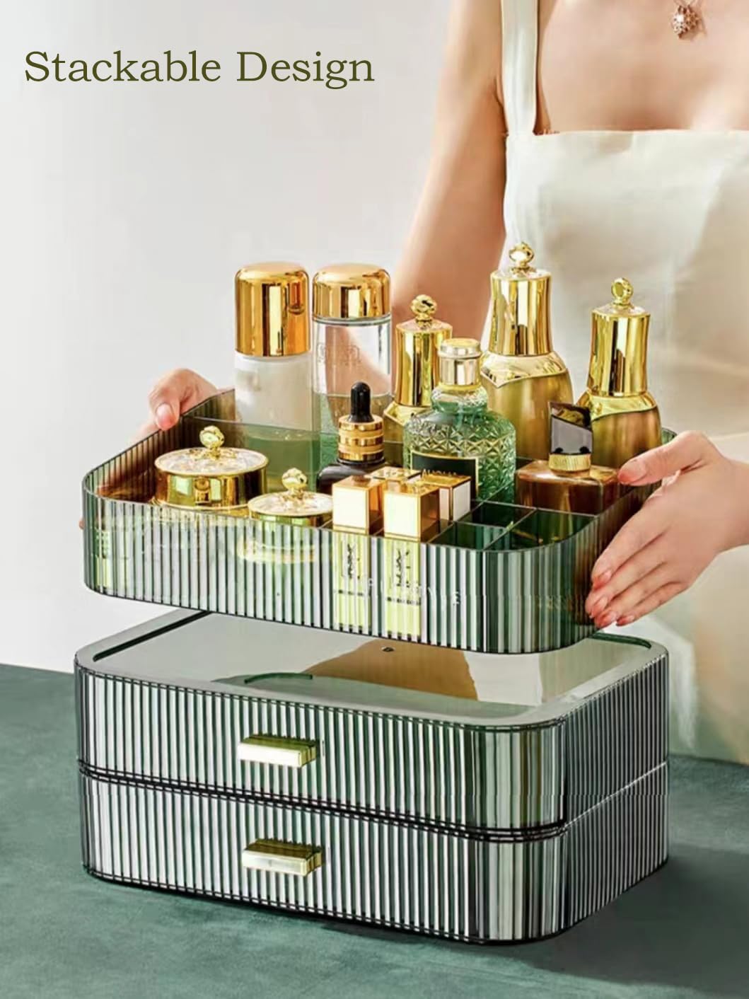 MIUOPUR multiple modules stacked to maximize vertical storage space