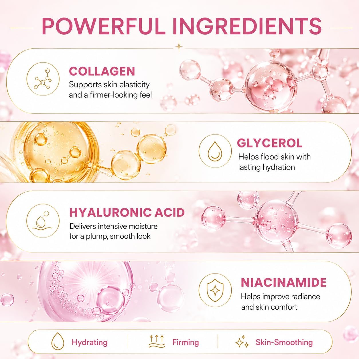 MIXAROLA applying mask with fingers for even coverage and overnight absorption