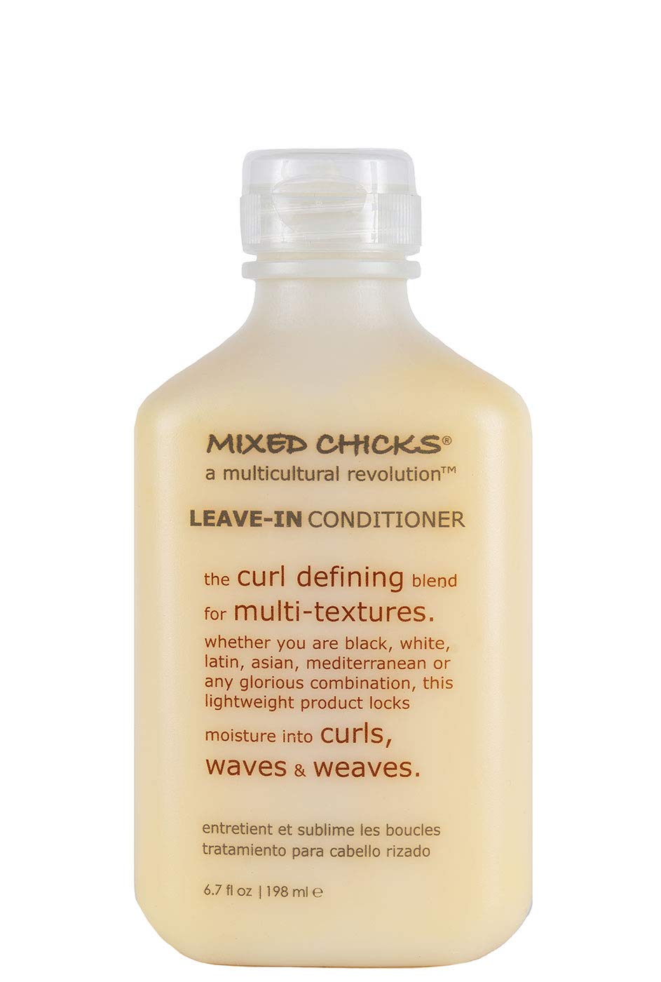 Mixed Chicks front packaging showing product and benefits for defined curls