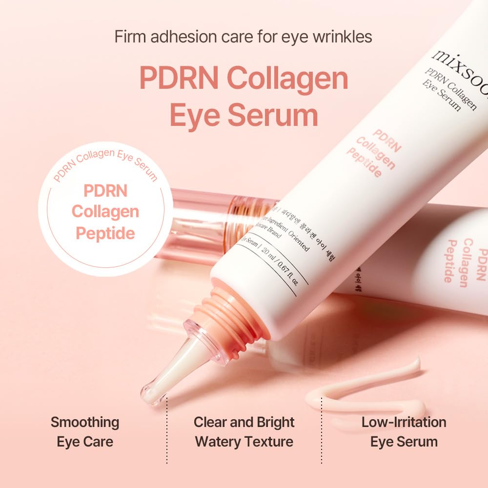 mixsoon glass dropper dispensing clear serum, highlights precise application benefit