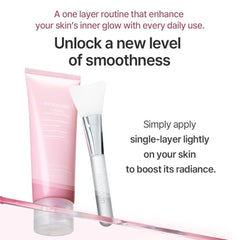 mixsoon open jar revealing 80ml collagen essence for smooth skin