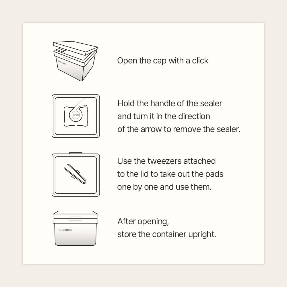 mixsoon pads on vanity in a bathroom setting to show how they fit into daily routines