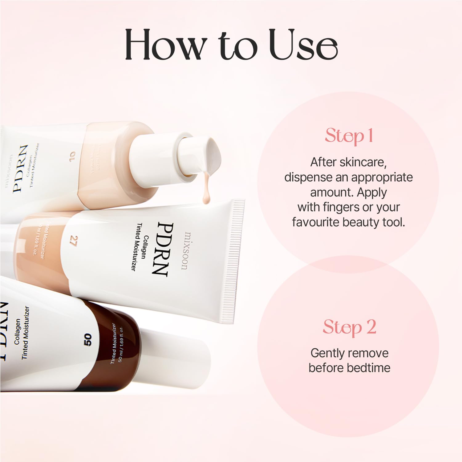 mixsoon lifestyle morning routine bathroom setup portraying quick daily application convenience benefit