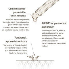 mixsoon master serum applied during skincare routine demonstrating layering with moisturizer