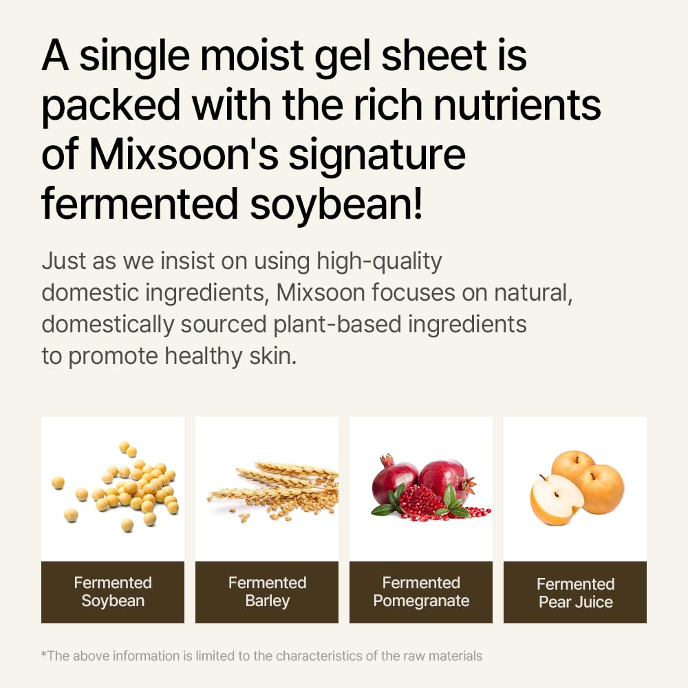 mixsoon packaging label close-up listing fermented extracts
