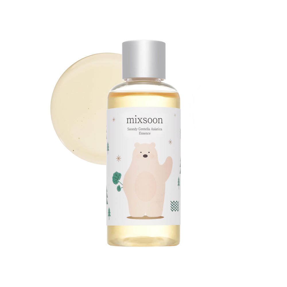 mixsoon Soondy front packaging showing bottle and label, highlighting gentle soothing benefits