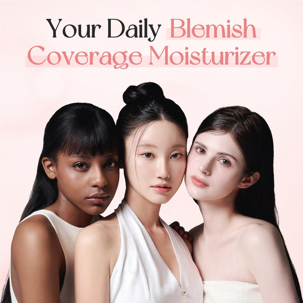 mixsoon travel flatlay with bag showing portable skincare-plus-makeup benefit