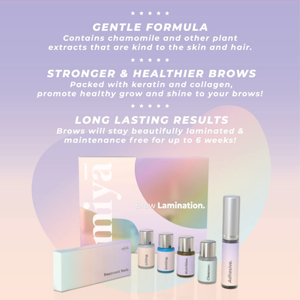 MIYA LASH keratin ingredient visual highlighting strength and shine benefit